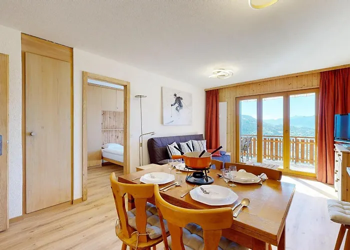 Appartement Hortensia H 022 - View 4 Pers Veysonnaz